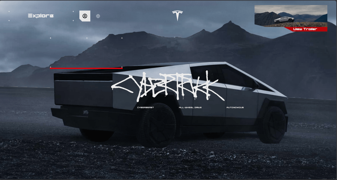 Tesla Clone - Animation Site